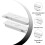 Window Tilt Latch Pair White Plastic Spring Loaded Snap‑In Replacement Set for Double Hung Windows 3