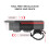 Bike Headlight Solar USB Rechargeable Waterproof 1 Pack 6