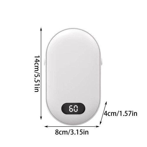 Oplaadbare handwarmers 5200mAh Draagbare zakverwarmer 1