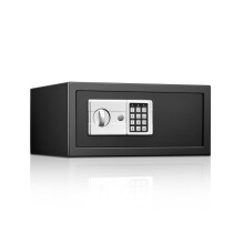 Electronic Security Safe Box with Induction Light, Reinforced Steel, Digital Lock, Wall Mount for Home and Office
