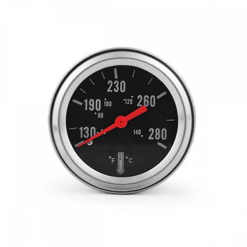 Medidor mecânico de temperatura da água de 2 polegadas (52 mm), 12 V, com sensor integrado (50-140/130-280 C). 1