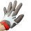Cut Resistant Gloves Level 9 Protection with Adjustable Metal Buckle for Kitchen Meat Processing and Workshop Use, 4PCS Medium 1