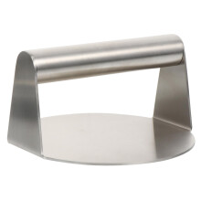 Stainless Steel Burger Press for Uniform Patty Thickness, Easy Clean Manual Meat Press for Kitchen Use