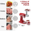 conjunto compatível com o acessório moedor de carne KitchenAid e com batedeiras de pedestal. 5