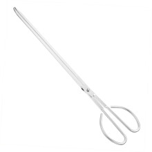 Stainless Steel Charcoal Tongs Long Handle Firewood Tongs Heavy Duty BBQ Tool for Grill and Fireplace