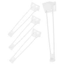 4pcs Foldable Hairpin Table Legs, Heavy Duty Metal Desk Legs for DIY Furniture and Small Tables
