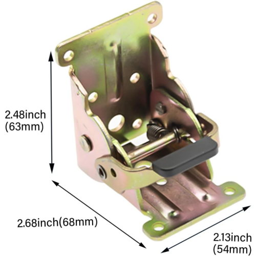4pcs Self Locking Hinge Strong Bearing Capacity Iron Folding Hinge Table Leg Brackets Folding Tools Qinhai s202412242073 1