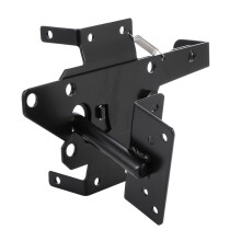 Stainless Steel Automatic Gate Latch with Self‑Locking Mechanism, Padlock‑Ready and Weather‑Resistant