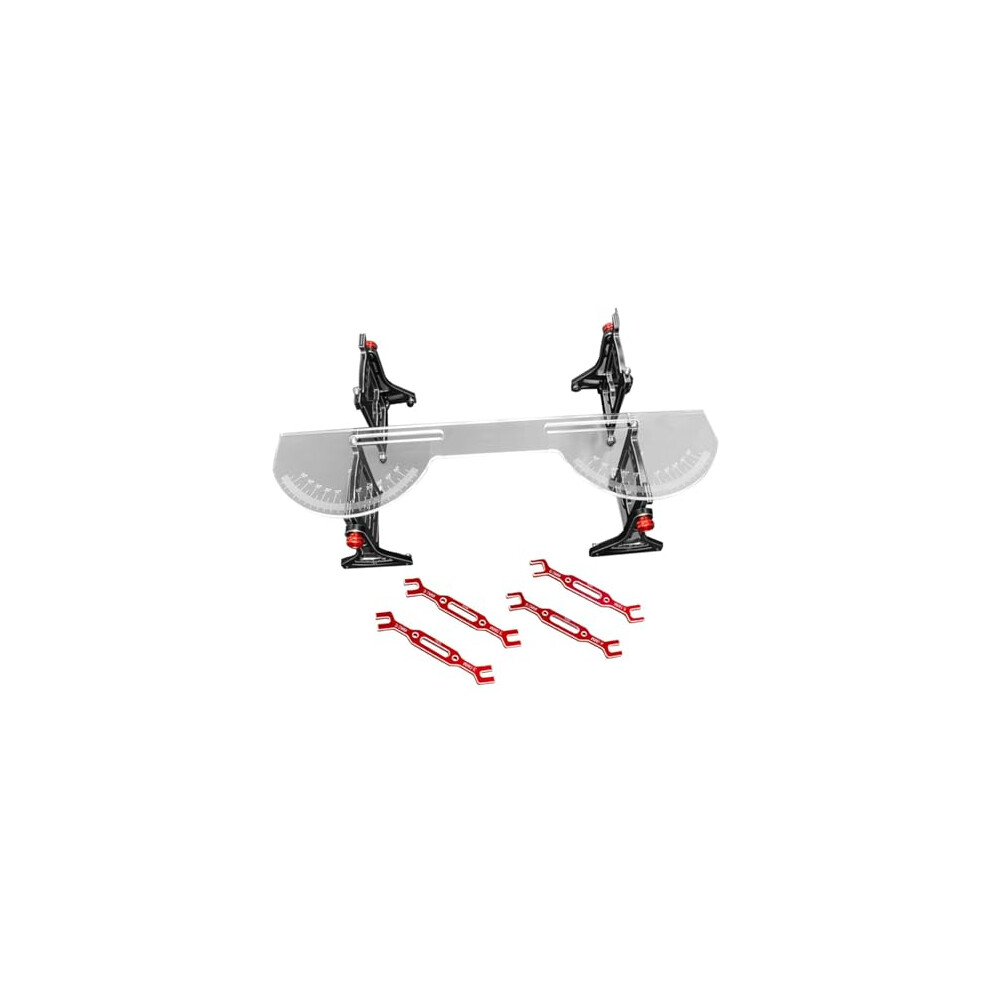 Rc Camber Gauge For 1/10 Rc Car, Cnc Machined Aluminum Setup Tool With Precision Alignment Control 9351714683111
