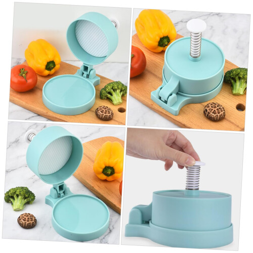 Burger Press Hamburger Patty Maker for Consistent Patty Thickness Reusable Nonstick Mold 2