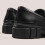 Clarks Evyn Walk Youth Black Leather 5