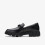 Clarks Evyn Walk Youth Black Leather 6