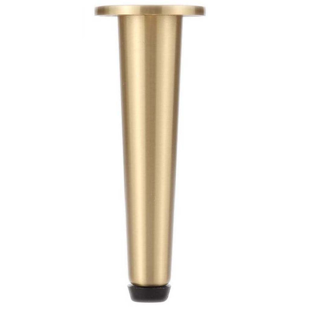 Adjustable Brass Leveling Foot For Furniture, Durable Copper Cabinet Leg With Stable Height Support 9351714683098
