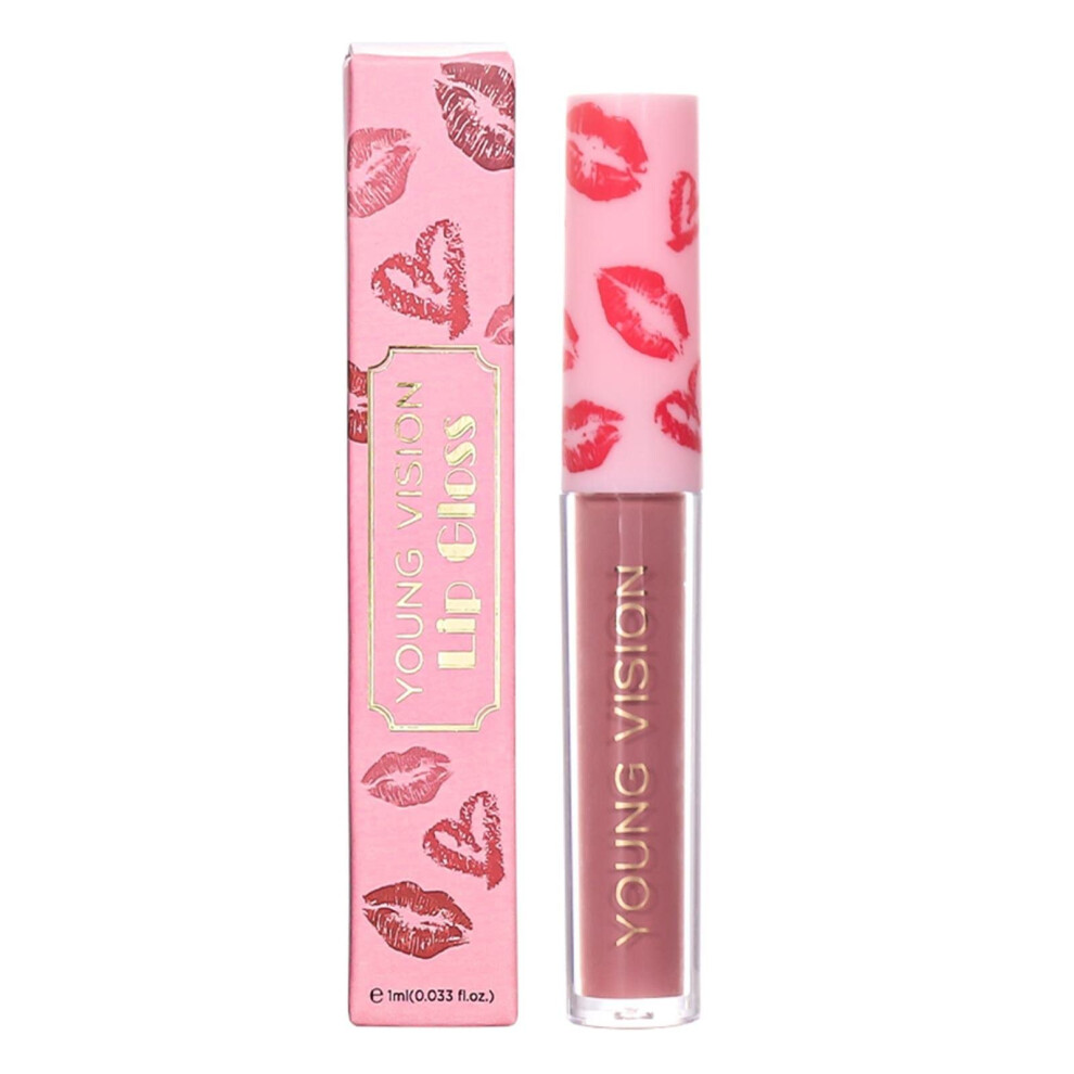 Clear Long Lasting Lip Gloss Shine Nonsticky Moisturizing Hydrating Lipstick 1Ml Compact Tube