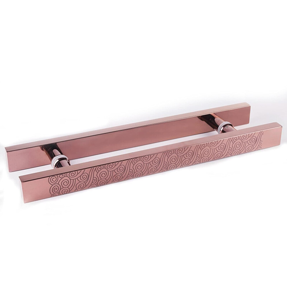 Stainless Steel Barn Door Handle Rustproof Sliding Pull For Glass And Wood Doors, Modern Design 9351714683173