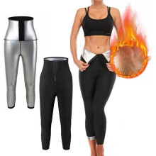 Zwarte sportlegging voor dames met hoge taille - Fitness - Joggingbroek 9-punts