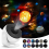 Λάμπα πάρτι Universe Night Sky συμβατή με ένα ήσυχο υπνοδωμάτιο με 12 δίσκους ταινιών 4