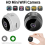 (2PCS) A9 1080P Mini Camera Mini Spy Camera Mini WIFI Camera Infrared Hidden Makeup Camera 2