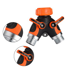 Quinlirra Promotion 3/4“ Y-formet haveslangedeler i metal