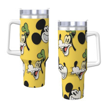 Musse Pigg 40oz H2.0 Vakuumisolerad Tumbler i Rostfritt Stål med