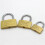 20mm Copper Padlock with Wolf Head Design, Rust Resistant Brass Core, Keyed Alike, 2 Keys Included 1