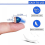 Επαναφορτιζόμενο ακουστικό βαρηκοΐας Mini Invisible Digital CIC Ρυθμιζόμενος ενισχυτής ή 4