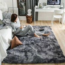 Tapis Patgoal à poils longs et moelleux, antidérapant, pour chambre d'enfant, 152 x 244 cm