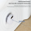 NOVAGEAR Induction Toilet Flush, External Infrared Automatic Button, Touch Switch, Smart Contactless Splash-Proof Sensor for Home 4