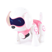 Versatile/High-Click: Interactive Smart Robot Dog Toy for Kids - Remote Control Electronic Puppy with LED Eyes & Dancing Mode - Best Bi