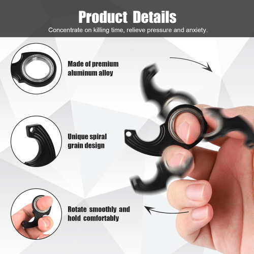 pcs keychain spinner fingertip toys for finger exercise 1