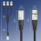 60cm Flexible XLRS Y Splitter Adapter zwinz1aa for Microcells Interface Expansion Debating Machine 2