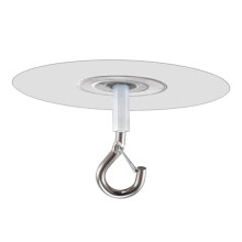Adhesive Ceiling Hooks No‑Drill Waterproof Heavy‑Duty for Plants Lights Wind Chimes Home Decor