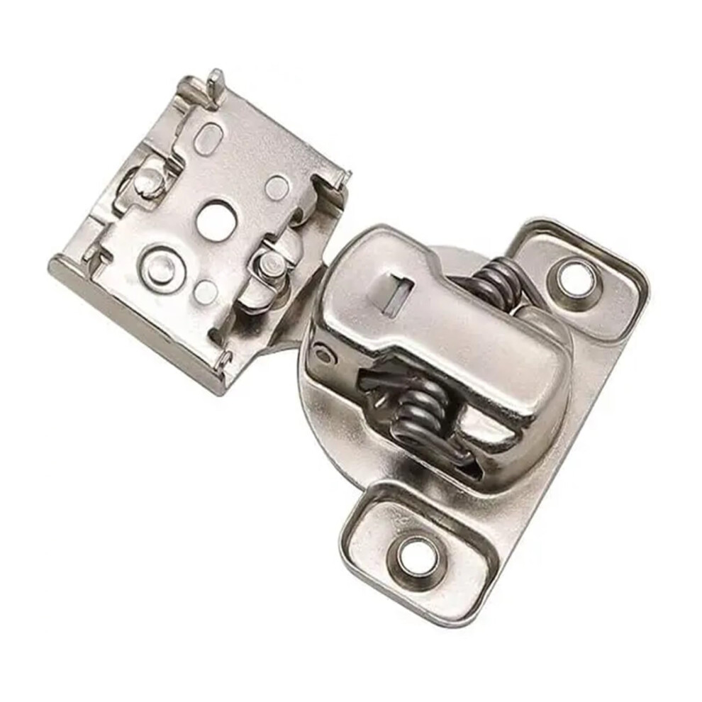 Soft Close Cabinet Hinges Brushed Nickel 10 Pack, Quiet Concealed 105 Face Frame Hinges For Kitchen Cabinets 9351714683821