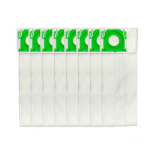 Bolsas para aspiradora serie 5093AM X, de tela no tejida, para pelo de mascotas, 8 unidades, compatibles con repuestos SEBO.