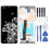 (gray) O conjunto de toque LCD OLED de 6,67 polegadas com moldura é adequado para Samsung Galaxy S20 Ultra 4G/5G SM-G988 8