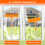 152' Window Cleaning Kit, 2 in 1 Window Squeegee and Scrubber with Adjustable Extension Pole for  Windows 3