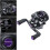 Baitcasting Reel 7.2:1 Gear Ratio 17.6 lbs Black 5