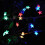 Solar Strawberry String Lights 50 LED Outdoor Decor 5
