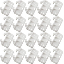 Compatible con guías de cajones de plástico Guía de cajón trasera Guías de riel para cajones Piezas de repuesto para muebles Compatibl