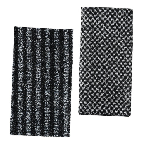 2 Pack Long Strip Back Scrubber for Shower, Exfoliating Bath Towel with QuickDry Design