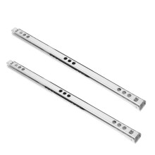 Heavy Duty Soft Close Drawer Slides Full Extension Ball Bearing Rails Cold Rolled Steel for Cabinets 2PCS