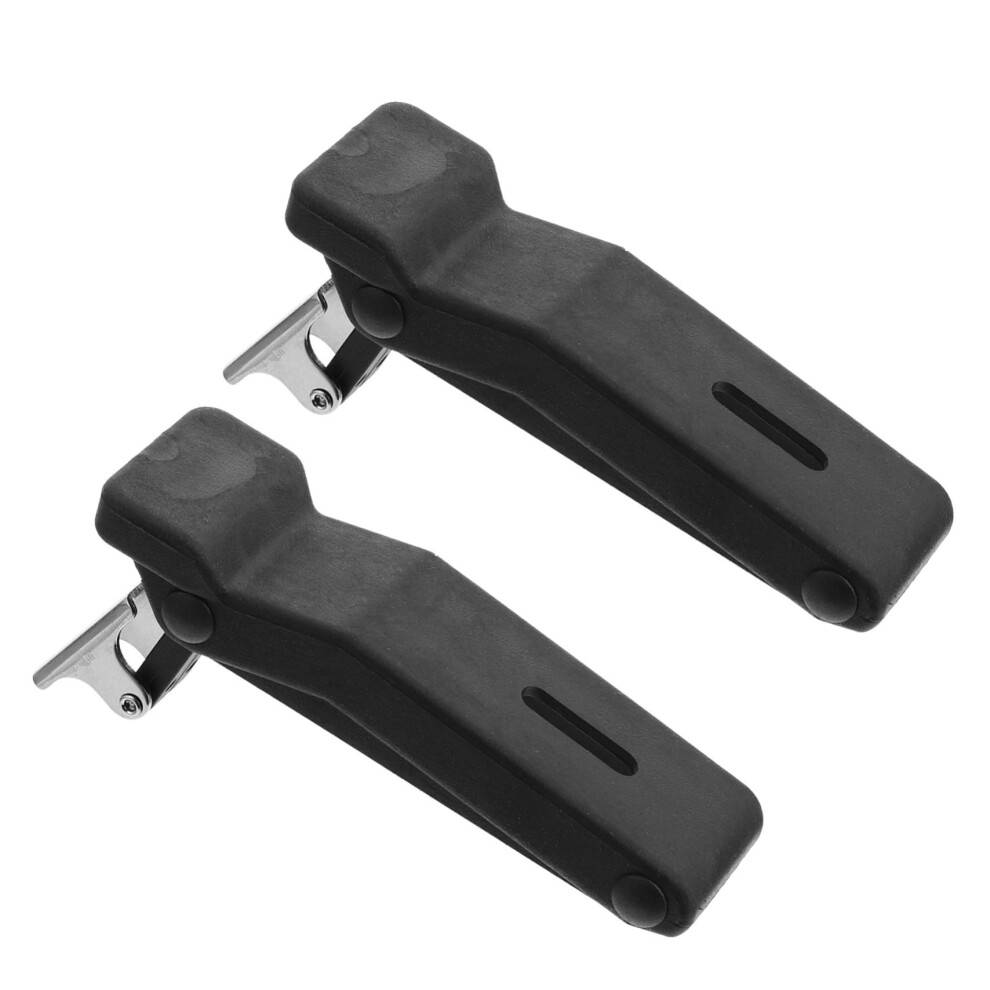 2Pcs Flexible Rubber Draw Latch With Concealed Keeper For Cooler Or Boat Door, Secure Overcenter Lock 9771547059141