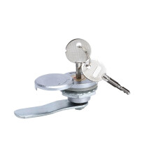Heavy Duty Gate Lock with Secure Latch Design, Weatherproof Metal Build, Padlock Compatible 1Pcs