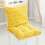Coussin de fauteuil à bascule à dossier haut imperméable avec sangles 3