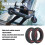 Moobody Honeycomb Absorption Tire 9.5x2.5 for Electric 5
