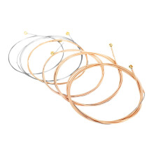 6pcs Phosphor Bronze Acoustic Guitar Strings Set, Clear Balanced Tone and Long Sustain Performance
