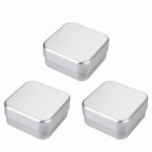 3 Pack Aluminum Soap Box with Lid, Leakproof Travel Container with Quick‑Drain Base for Bathroom and Kitchen