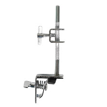Adjustable Bass Drum Cowbell Mount Clamp, Heavy Duty Steel Holder for Drum Set