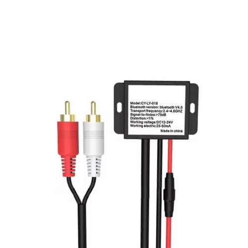 Ασύρματη μονάδα δέκτη Bluetooth αυτοκινήτου Bluetooth V4.0 DC12-24V AUX Adapter Κιτ μονάδας δέκτ