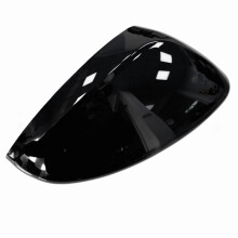 For 2008 208 Corsa 2019-2025 Car Replacement Rearview Side Mirror Cover Wing Cap Trim Glossy Black